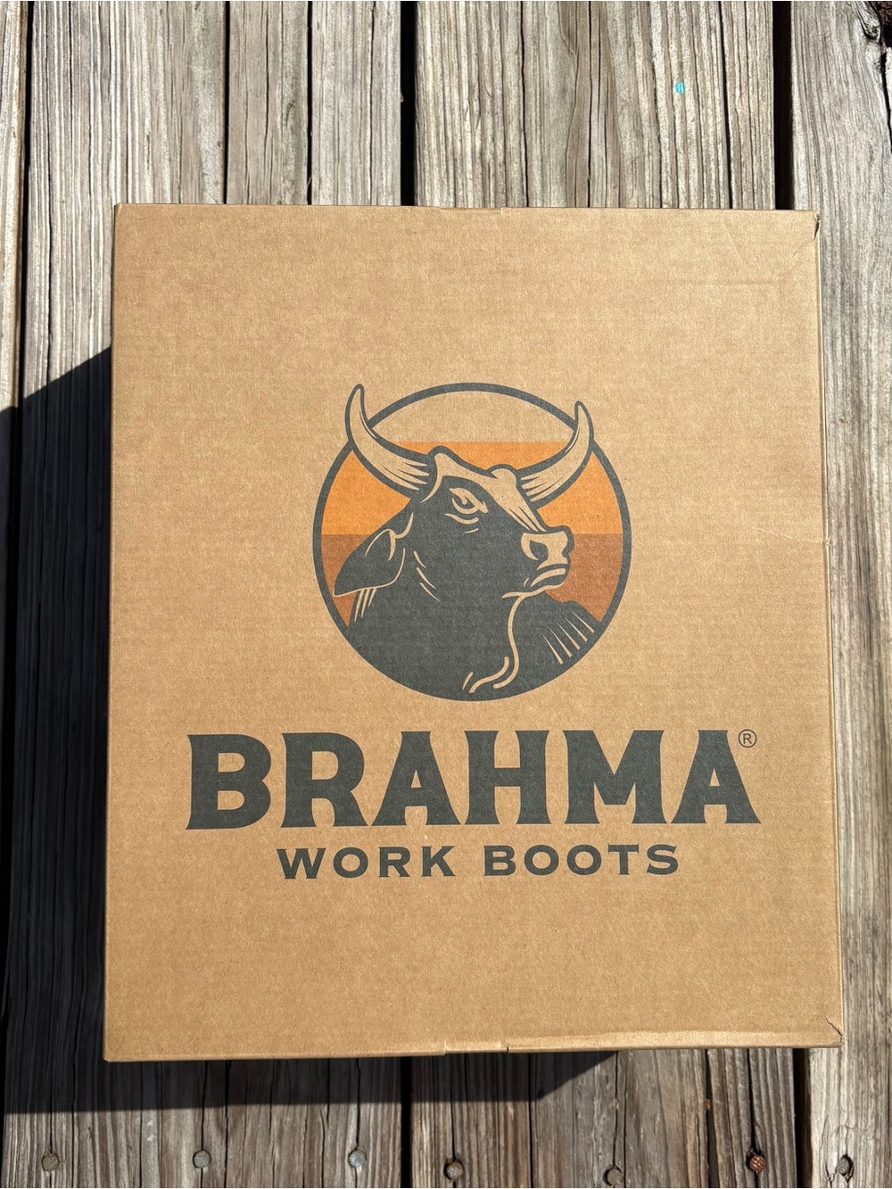 Brahma Men’s Bravo Waterproof 6” Work Boots size 9W Wide Leather Brown NIB